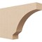 Ekena Millwork 2in. W x 8in. H x 12in. L Moab Woodgrain TimberThane Rafter Tail, Primed Tan RFTUR02X08X12MOARCPR - alternate 1